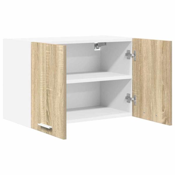 Hängeschrank Sonoma-Eiche und Weiß 60 x 31 x 40 cm