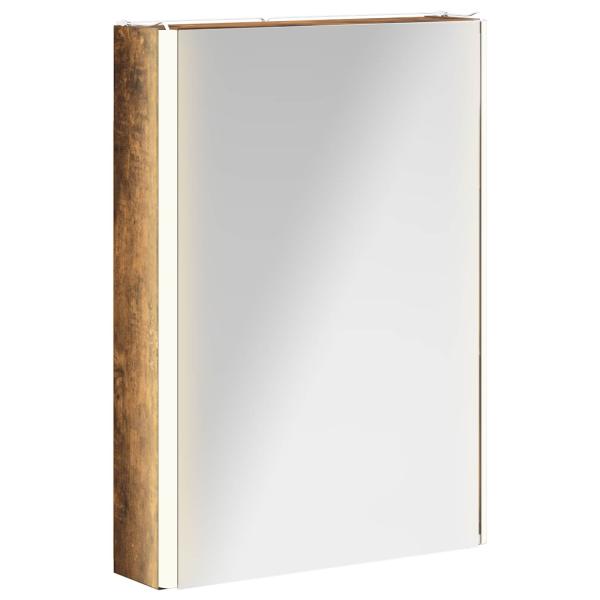 Badezimmerspiegelschrank Geräucherte Eiche 43 x 11,5 x 60,5 cm
