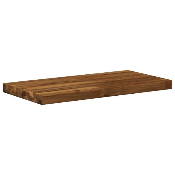 Rechteckige Tischplatte 80 x 30 x 3,2 cm Rechteckig