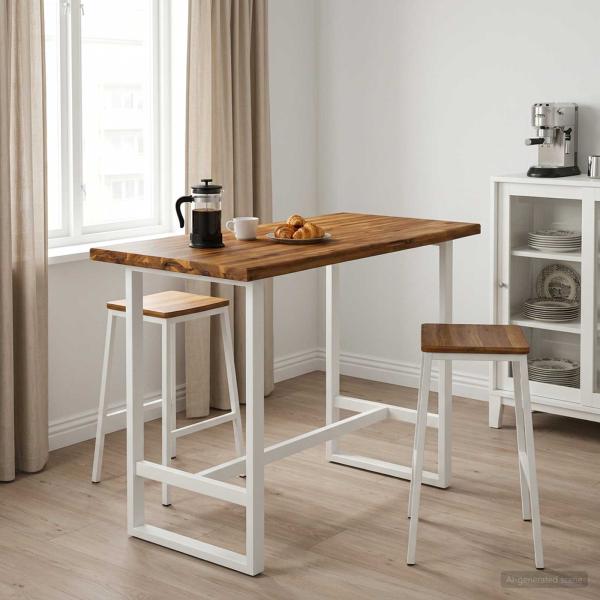 ARDEBO.de - Rechteckige Tischplatte 160 x 50 x 3,2 cm Rechteckig