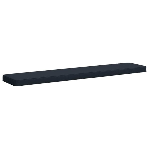 2-teilige Bankkissen VUGHT 2 stk. 100 % Polyester Dunkelblau