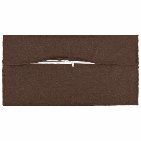 Kissen 12 stk. HOUTEN Braun 40 x 80 cm Kunstleinen
