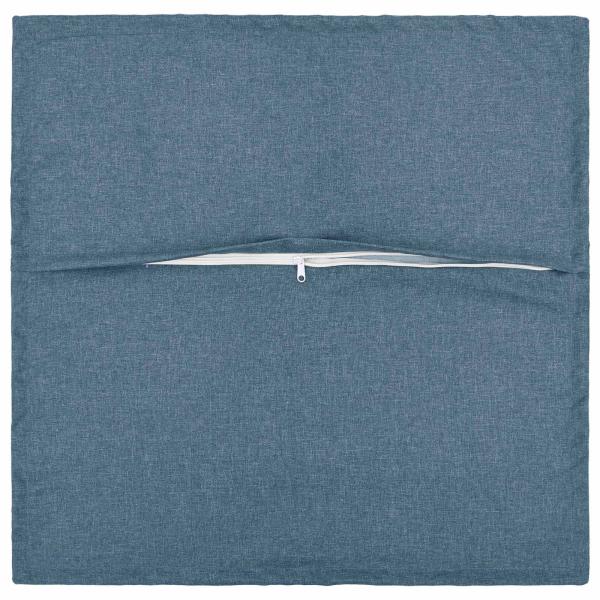 Kissen 12 stk. HOUTEN Jeans blau 45 x 45 cm Kunstleinen