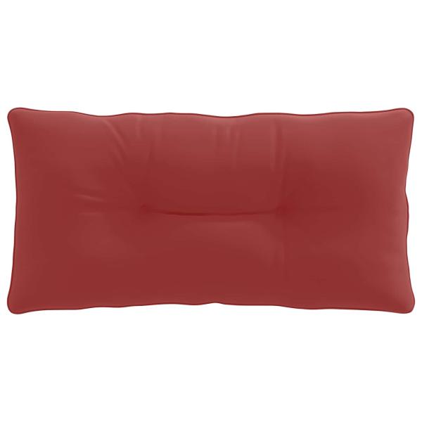 R Rückenkissen PUTTEN 100 % Polyester Weinrot 70 x 40 x 10 cm
