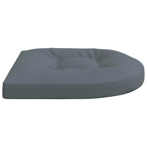 4-teilige Sitzkissen 4 stk. 100 % Polyester Blau 40 x 40 x 5 cm
