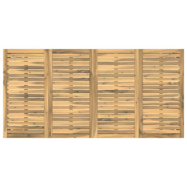 Gartenbar-Tisch NAARDEN Wei? 180 x 88,5 x 105 cm