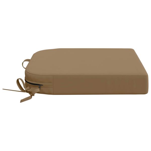 1-teiliges Sitzkissen SOEST 100 % Polyester Taupe