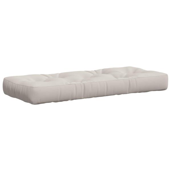 Pallet Sitzkissen VIANEN 100 % Polyester Weiß 120 x 50 x 12 cm