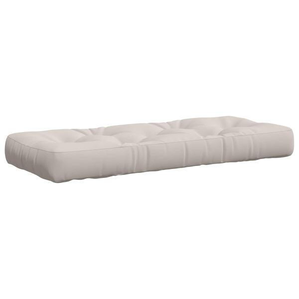 Pallet Sitzkissen VIANEN 100 % Polyester Weiß 120 x 50 x 12 cm