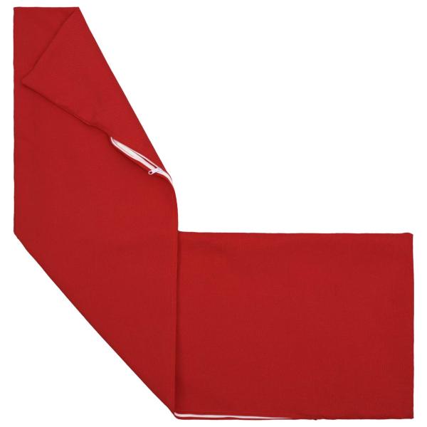 Wurfkissen HEERLEN Rot 40 x 145 cm Stoff
