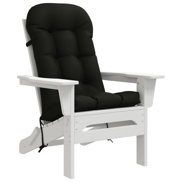 Adirondack-Stuhl-Auflage PUTTEN 100 % Polyester Schwarz