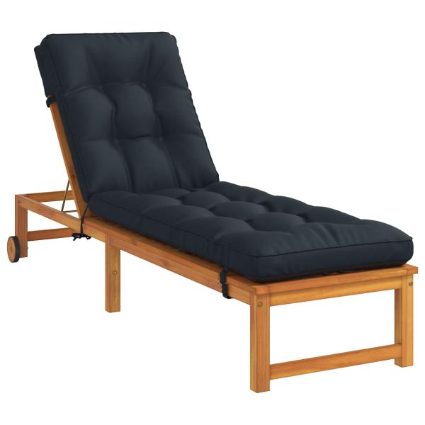 Sonnenliege Kissen VIANEN 100 % Polyester Dunkelblau