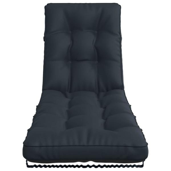 Sonnenliege Kissen VIANEN 100 % Polyester Dunkelblau
