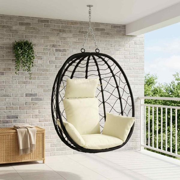 ARDEBO.de - Adirondack Kissen PUTTEN 100 % Polyester Creme 60 x 145 x 10 cm