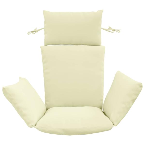 Adirondack Kissen PUTTEN 100 % Polyester Creme 60 x 145 x 10 cm