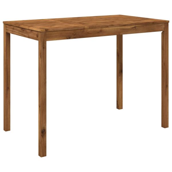 Gartenbar-Tisch Natur 141 x 80,5 x 105 cm Massivholz Akazie