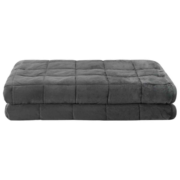 Gewichtsdecke Anthrazit 122 x 183 cm 5 kg Stoff
