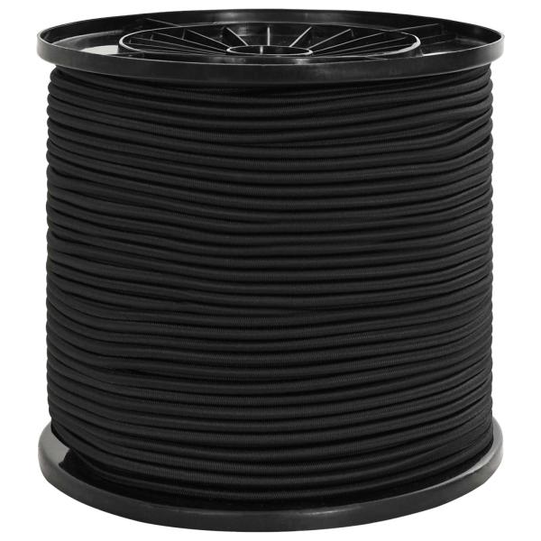 Bungee-Schnüre 6 mm Schwarz PP und Gummi