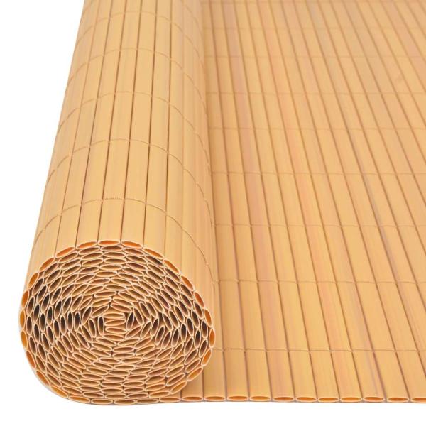 Gartenzaun Gelb 150 x 300 cm PVC