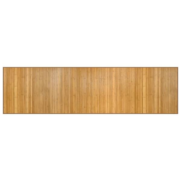Teppich Rechteckig Natur 80x300 cm Bambus