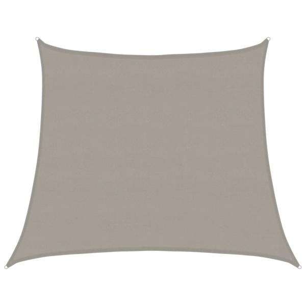 Sonnensegel 160 g/m² Trapez Hellgrau 4/5x4 m HDPE