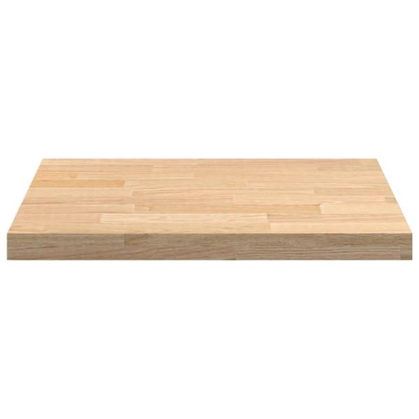 Küchenarbeitsplatte 60x63,5x4 cm Massivholz Eiche Rechteckig