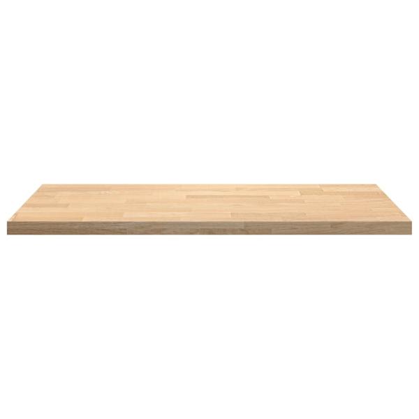 Küchenarbeitsplatte 120x63,5x4 cm Massivholz Eiche Rechteckig