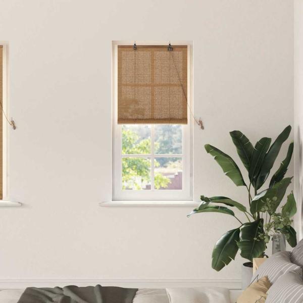 ARDEBO.de - Rollo Braun 60 x 160 cm Bambus