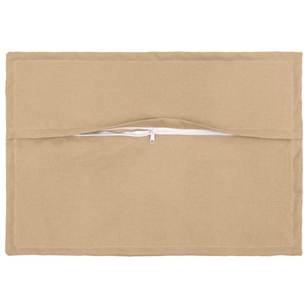 Wurfkissen 2 stk. HOUTEN Creme 30 x 50 cm Kunstleinen