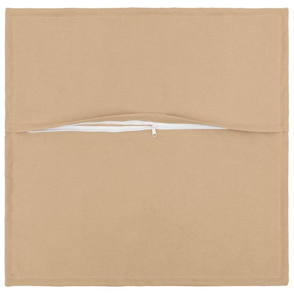 Kissen 2 stk. HOUTEN Creme 40 x 40 cm Kunstleinen