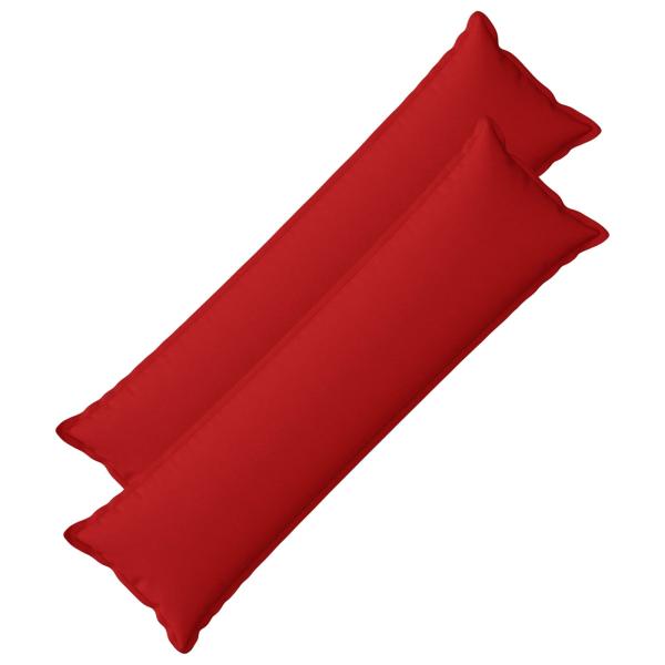 Wurfkissen 2 stk. HOUTEN Rot 40 x 145 cm Kunstleinen