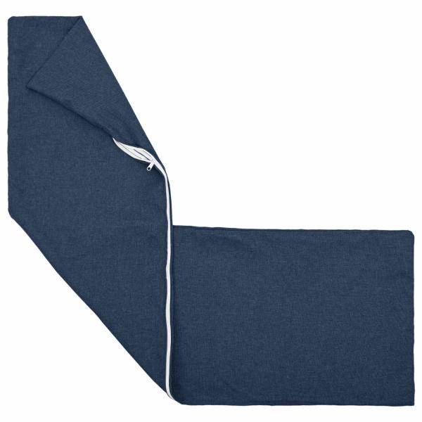 Wurfkissen 2 stk. HEERLEN Blau 40 x 145 cm Stoff