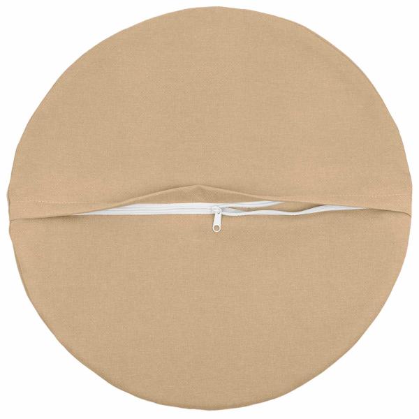 Kissen mit Kissen HEERLEN 2 Stk. Creme Stoff