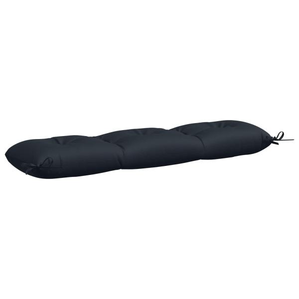 Bankkissen VIANEN 2 stk. 100 % Polyester Dunkelblau