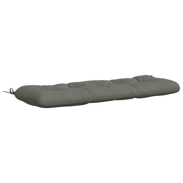 Bankkissen VIANEN 100 % Polyester Grau 110 x 40 x 12 cm