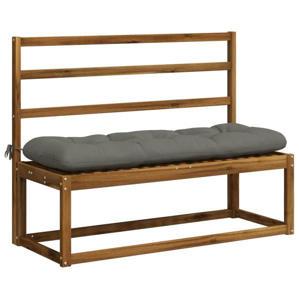 Bankkissen VIANEN 100 % Polyester Grau 110 x 40 x 12 cm
