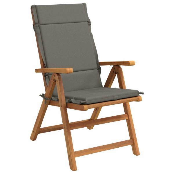 Hochlehner-Auflage GEMERT 4 stk. 100 % Polyester Grau