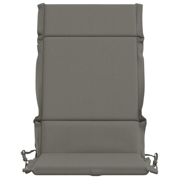 Hochlehner-Auflage GEMERT 4 stk. 100 % Polyester Grau