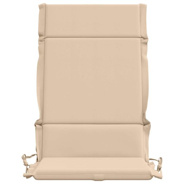 Hochlehner-Auflage GEMERT 6 stk. 100 % Polyester Creme