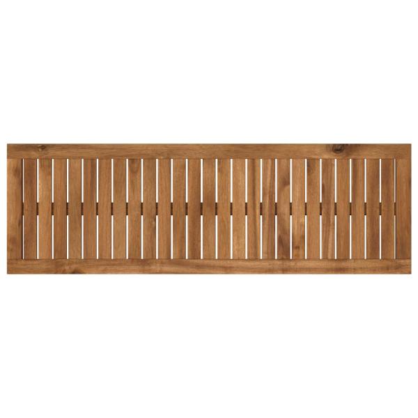 Tischplatte 108,5 x 35 x 2 cm Rechteckig Massives Akazienholz