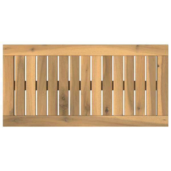 Tischplatte 60,5 x 30 x 2 cm Rechteckig Massives Akazienholz