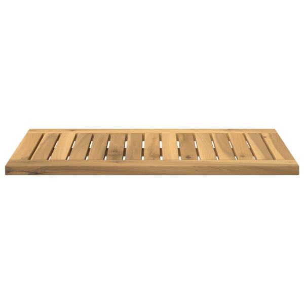 Tischplatte 60,5 x 30 x 2 cm Rechteckig Massives Akazienholz