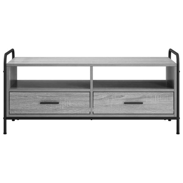 Couchtisch Sonoma-Grau 99,5 x 49 x 46 cm Holzwerkstoff