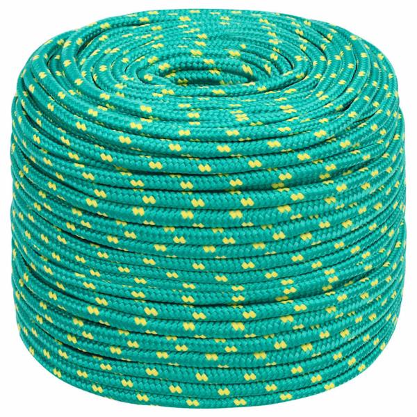 Bootsseil Grün 10 mm 50 m Polypropylen