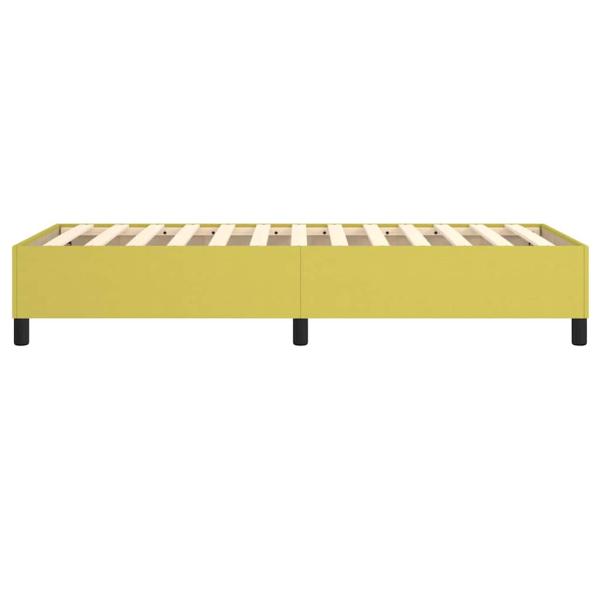 Boxspringbettgestell Grün 90x200 cm Stoff