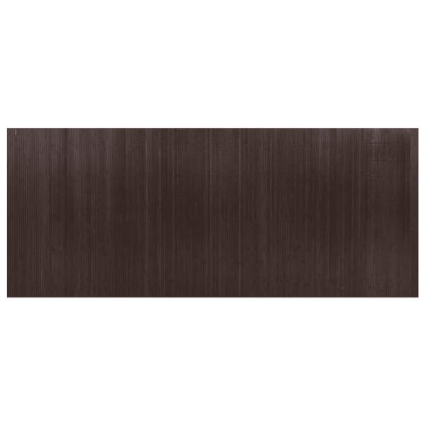 Paravent Dunkelbraun Breite 400 cm Höhe 165 cm Bambus