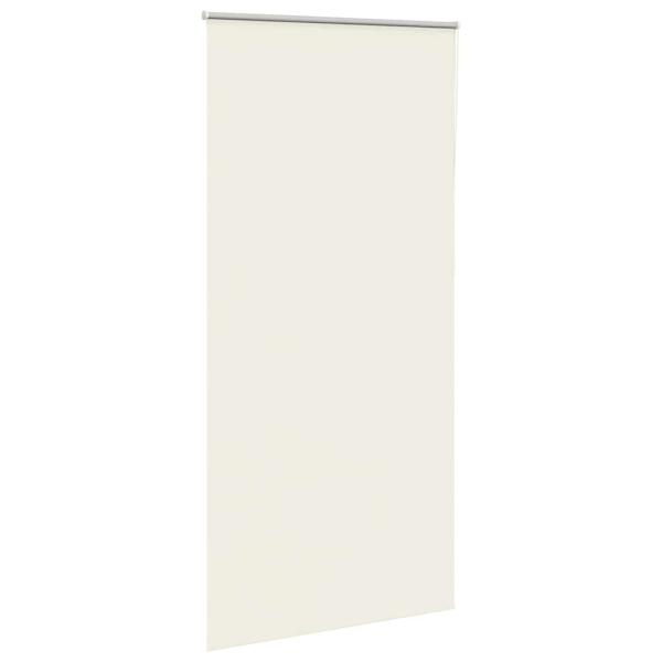 Verdunkelungsrollo Cremeweiß 95x230cm Stoffbreite 90,7 cm