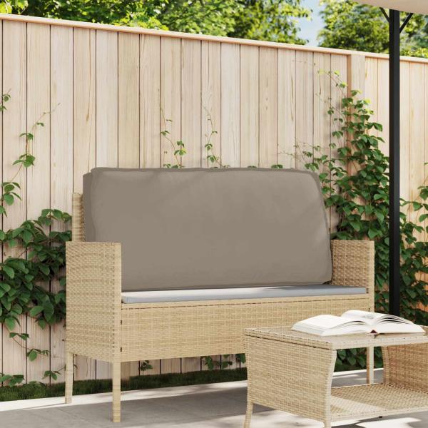 ARDEBO.de - Kissen Oxford-Stoff Taupe 120 x 60 x 12 cm