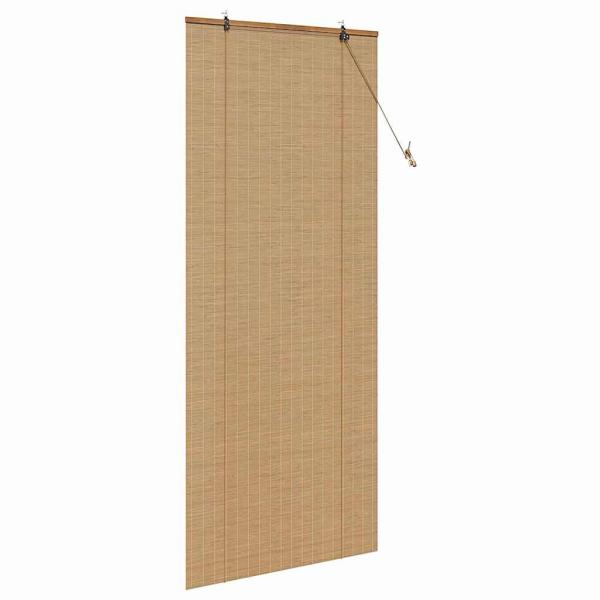 Rollo Braun 80 x 220 cm Bambus