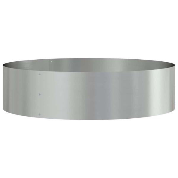 Pflanzenring 5 Stk. Silber 80 x 80 x 20 cm Verzinkter Stahl